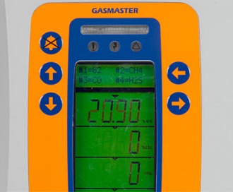 Контрольная панель для мониторинга газа и пожарной опасности Gasmaster
