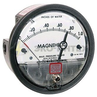 Dwyer Magnehelic 2000 дифференциальный манометр давления