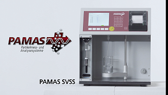 Pamas SVSS счетчик частиц в жидкости в фармацевтической отрасли
